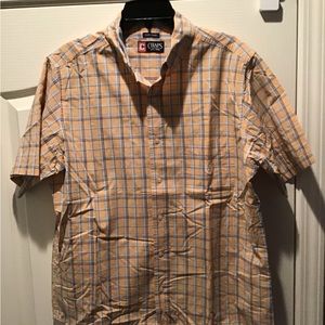CHAPS Casual Plaid Shirt (L)